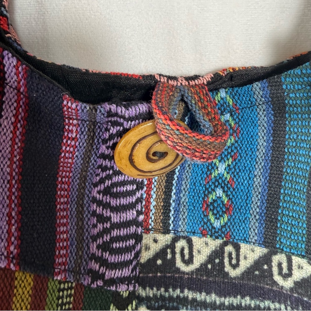 Kathmandu NWT Boho Patchwork Multi-Color Sun Cros… - image 10
